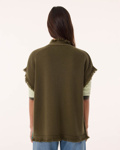 Jacket Nessa Sun yellow kombu green - Image principale