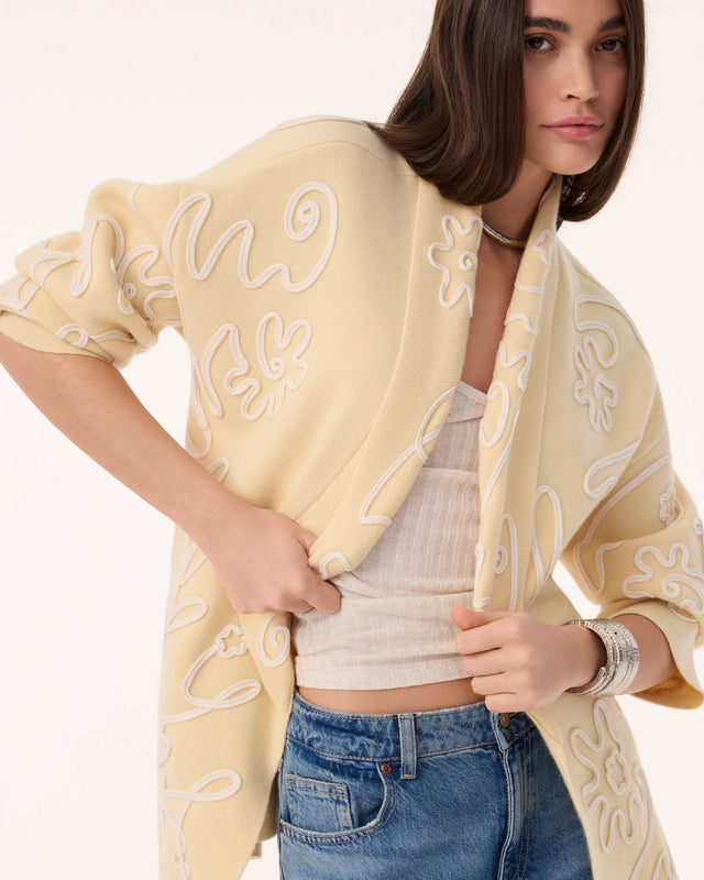 Gilet Mazigh Iberica anis - Image principale