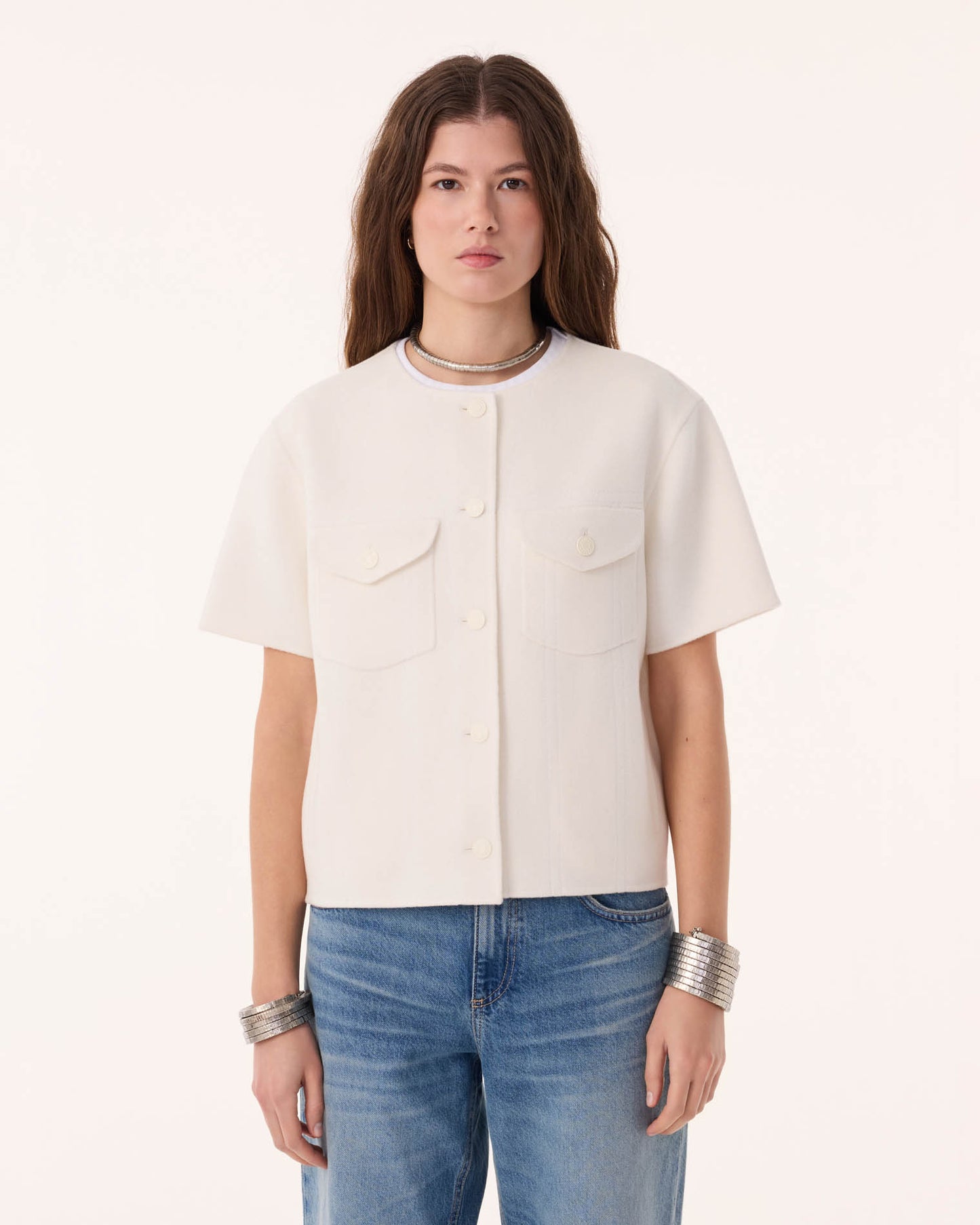 Jacket Zafira white