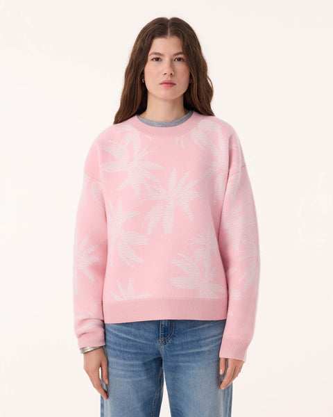Pull Palma rose vintage - Image principale