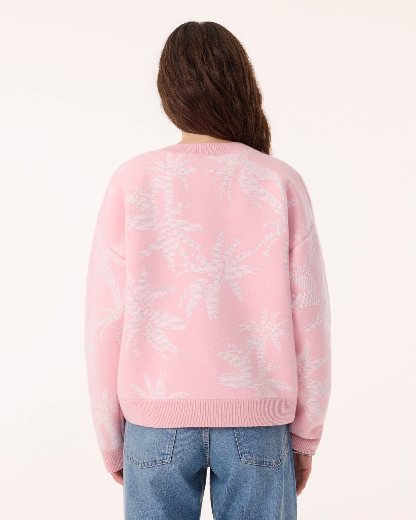 Pull Palma rose vintage