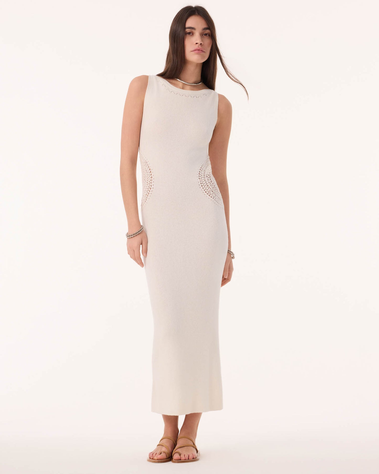 Robe Longue Zulema ecru