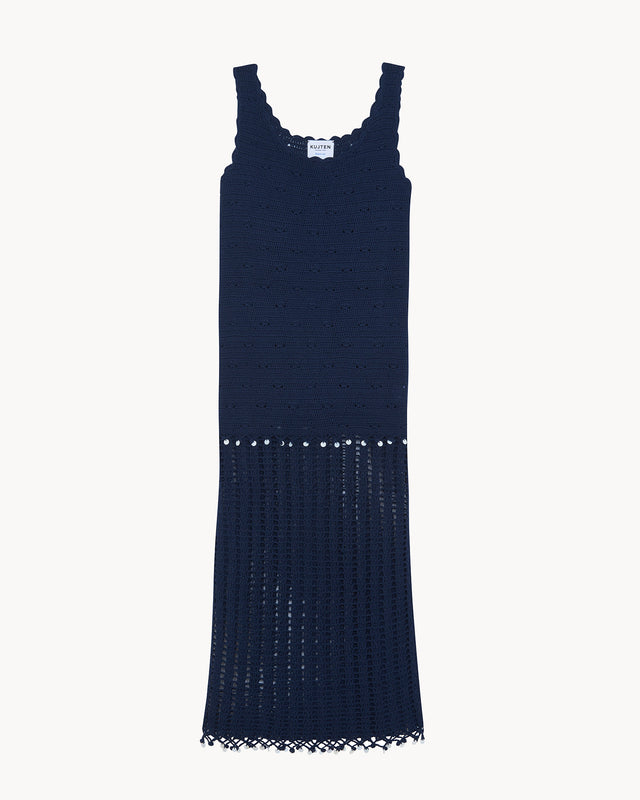 Robe Coral bleu marine foncé - Image principale