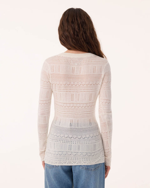 Top Semeti Pointelle blanc - Image 3