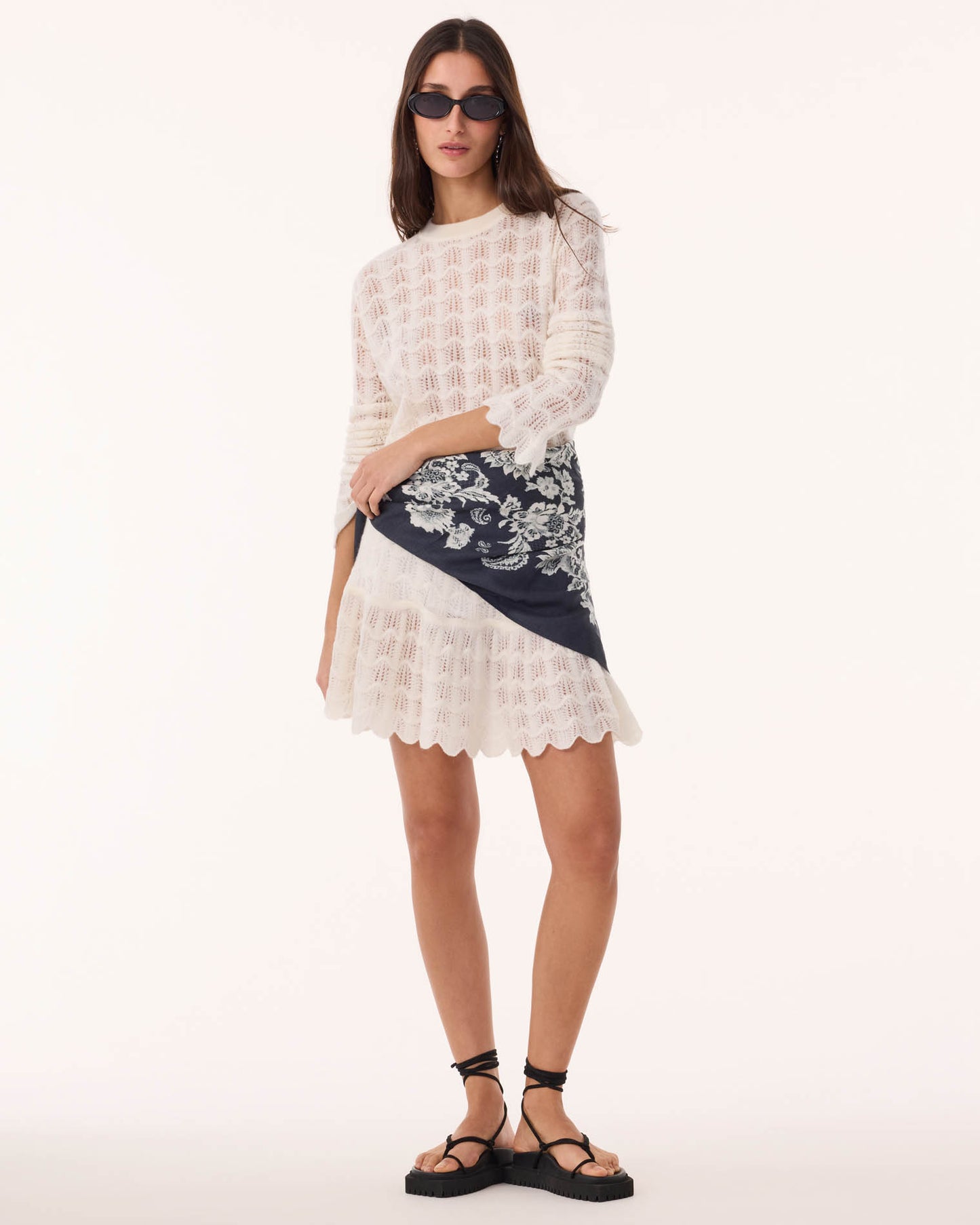 Jupe Courte Tiana blanc