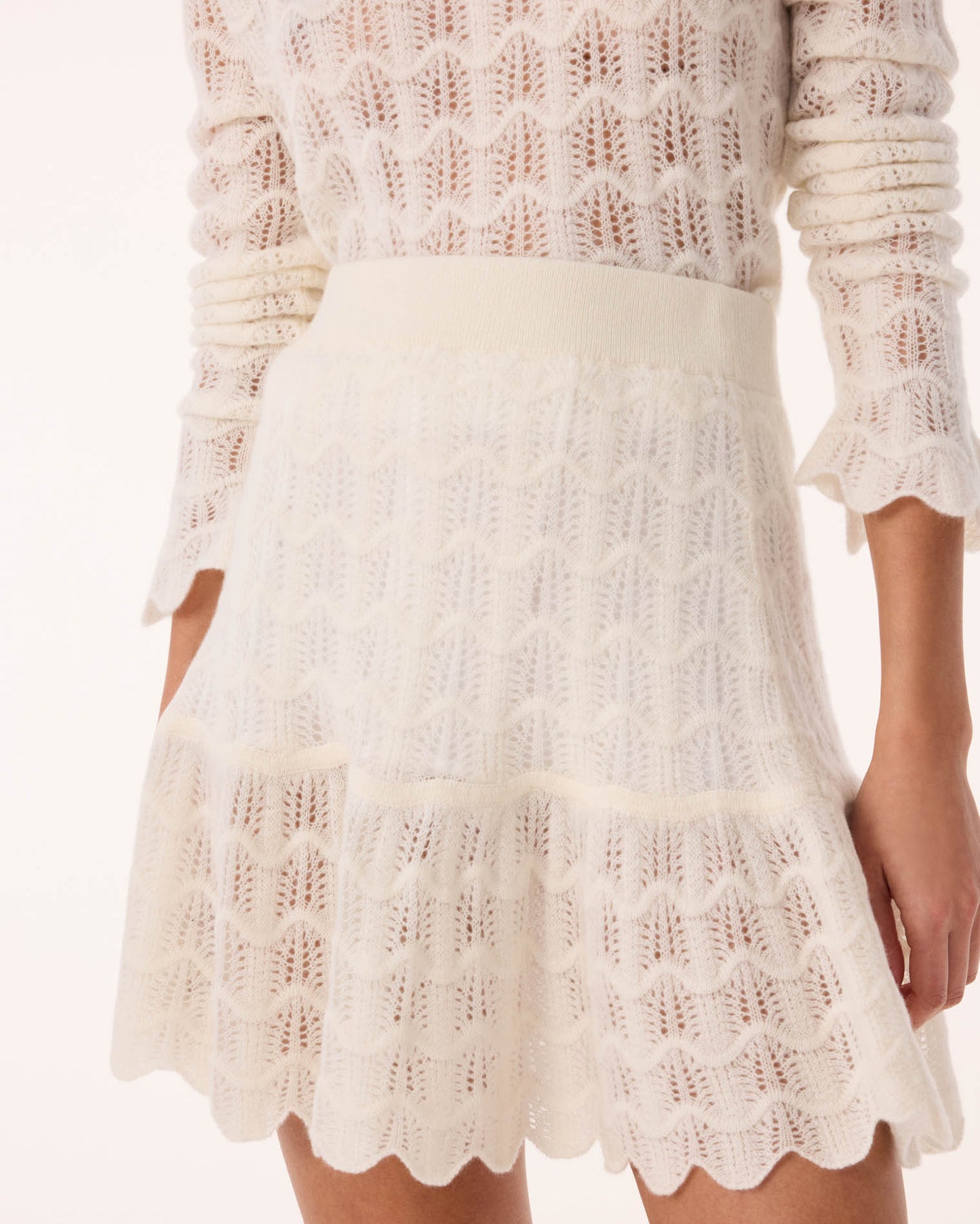 Jupe Courte Tiana blanc