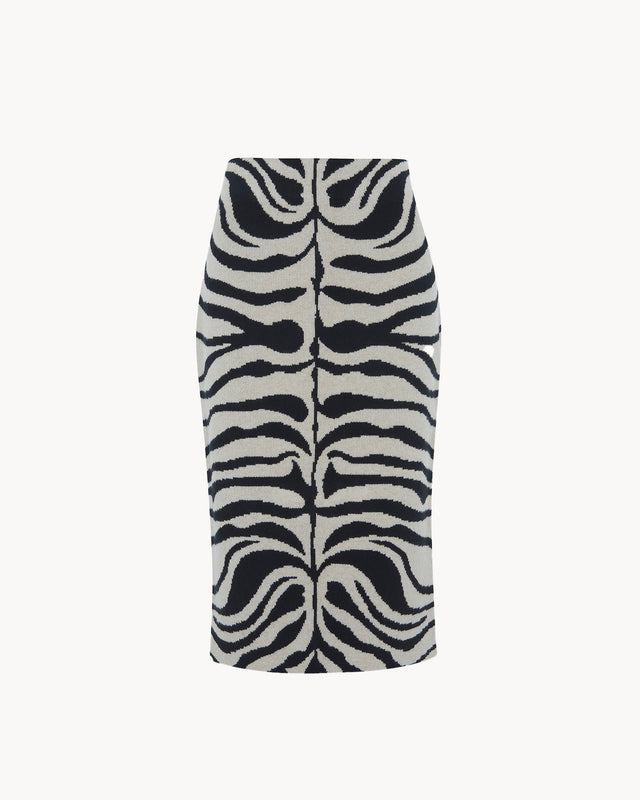 Jupe G2 zebra beige organic - Image principale