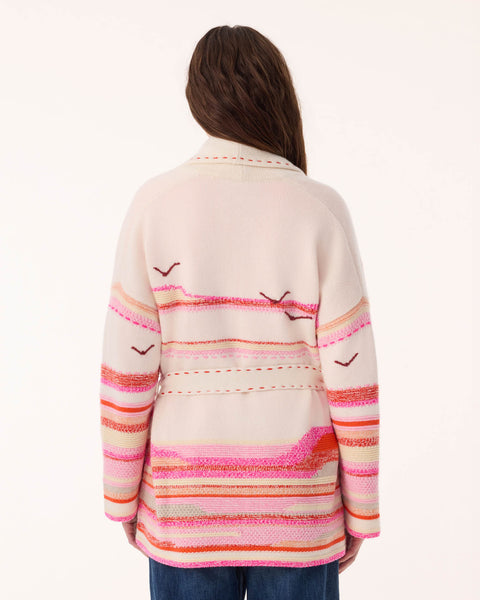 Jacket Miko Horizonte bubble pink - Image principale