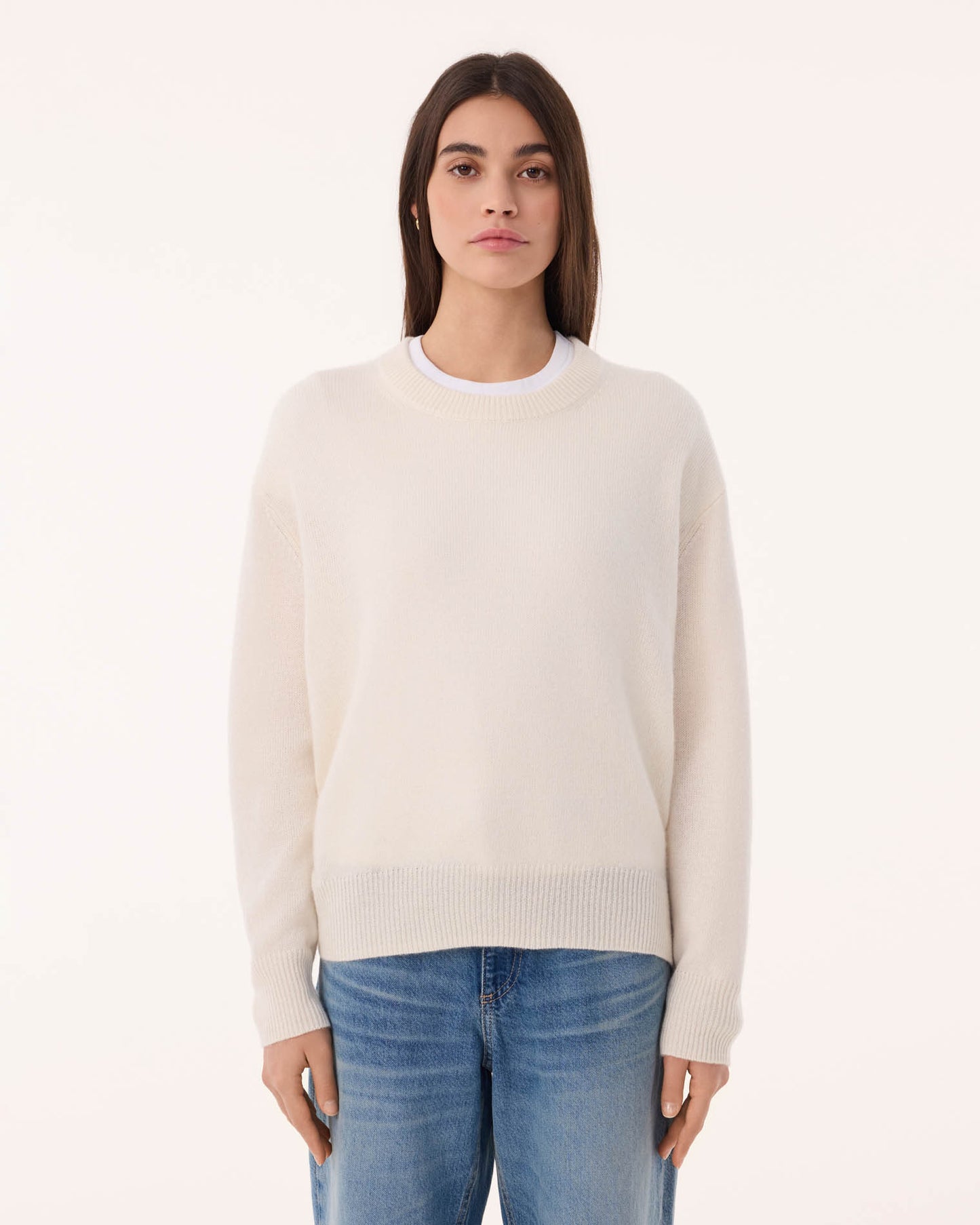 Pull Hanna Lin blanc