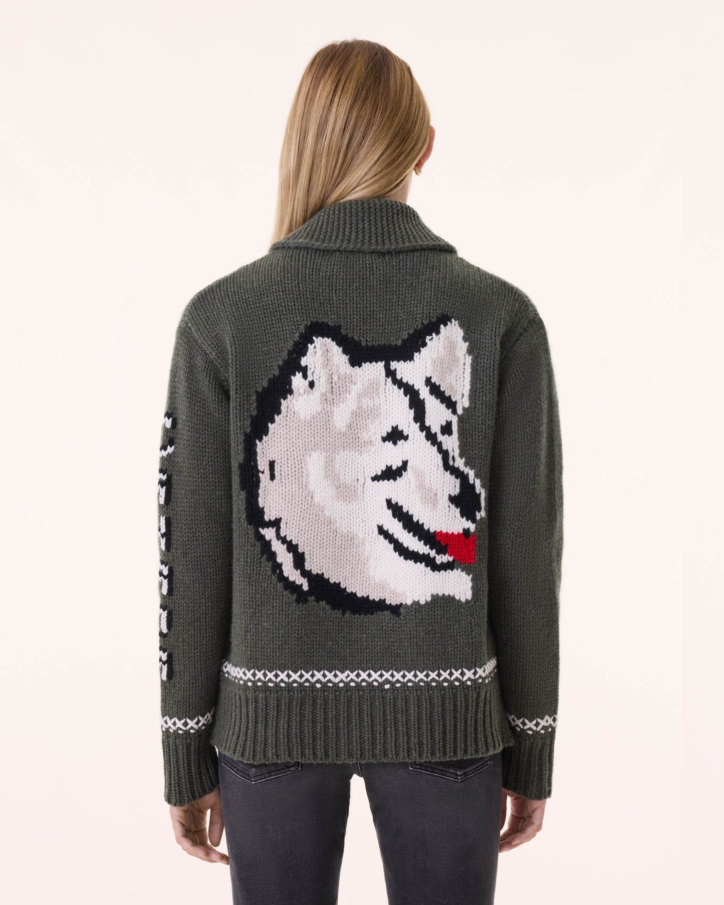 Précommande | Gilet Peggy Dog Head kaki foncé