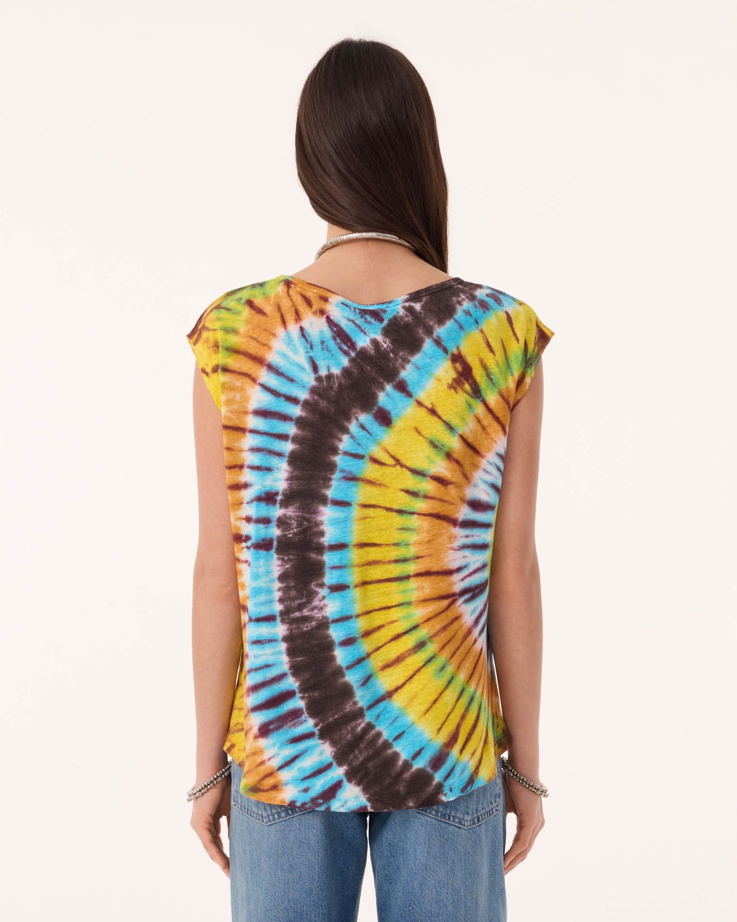 Top Karol Feather multico