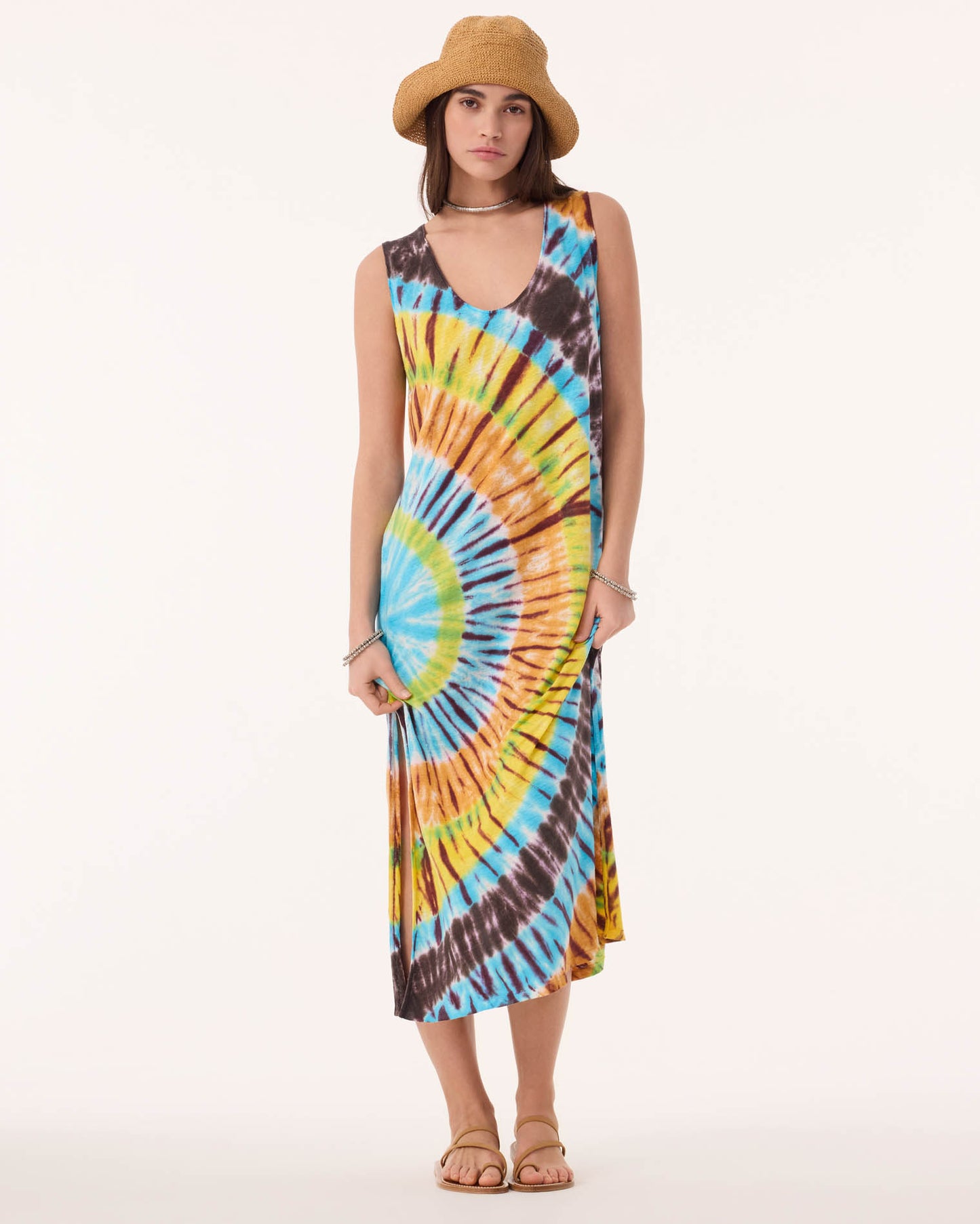 Dress Ramo Feather multico