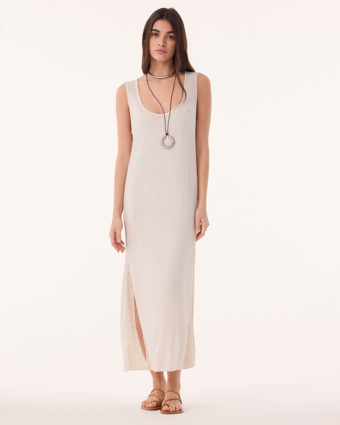 Dress Ramo Linvi marl beige