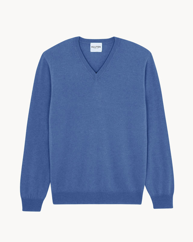 Pull Vince bleu denim - Image principale