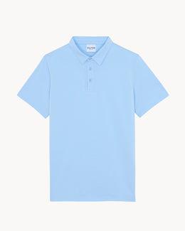 Sky blue Sasha polo shirt