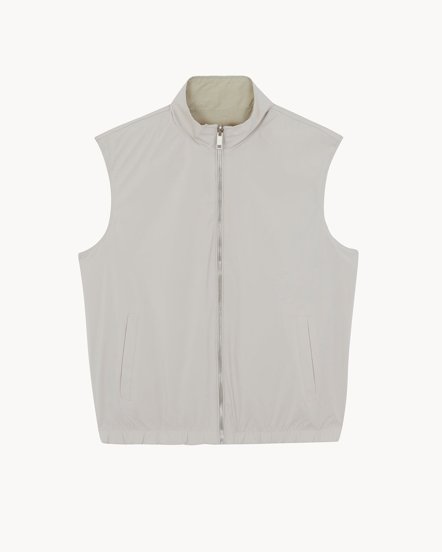 Gilet Elio beige chiné
