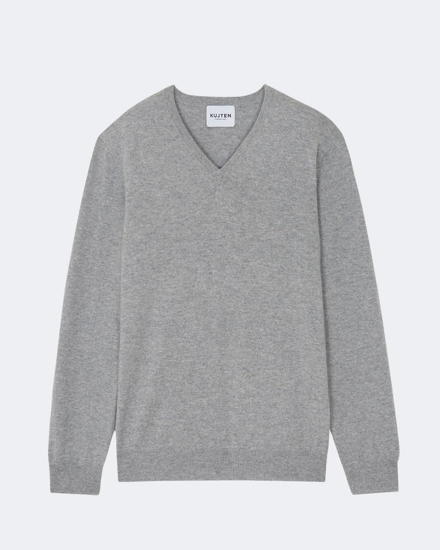 Sweater Vince marl gray - Image principale