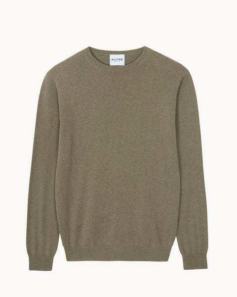 Pull Ray kaki chiné - Image principale