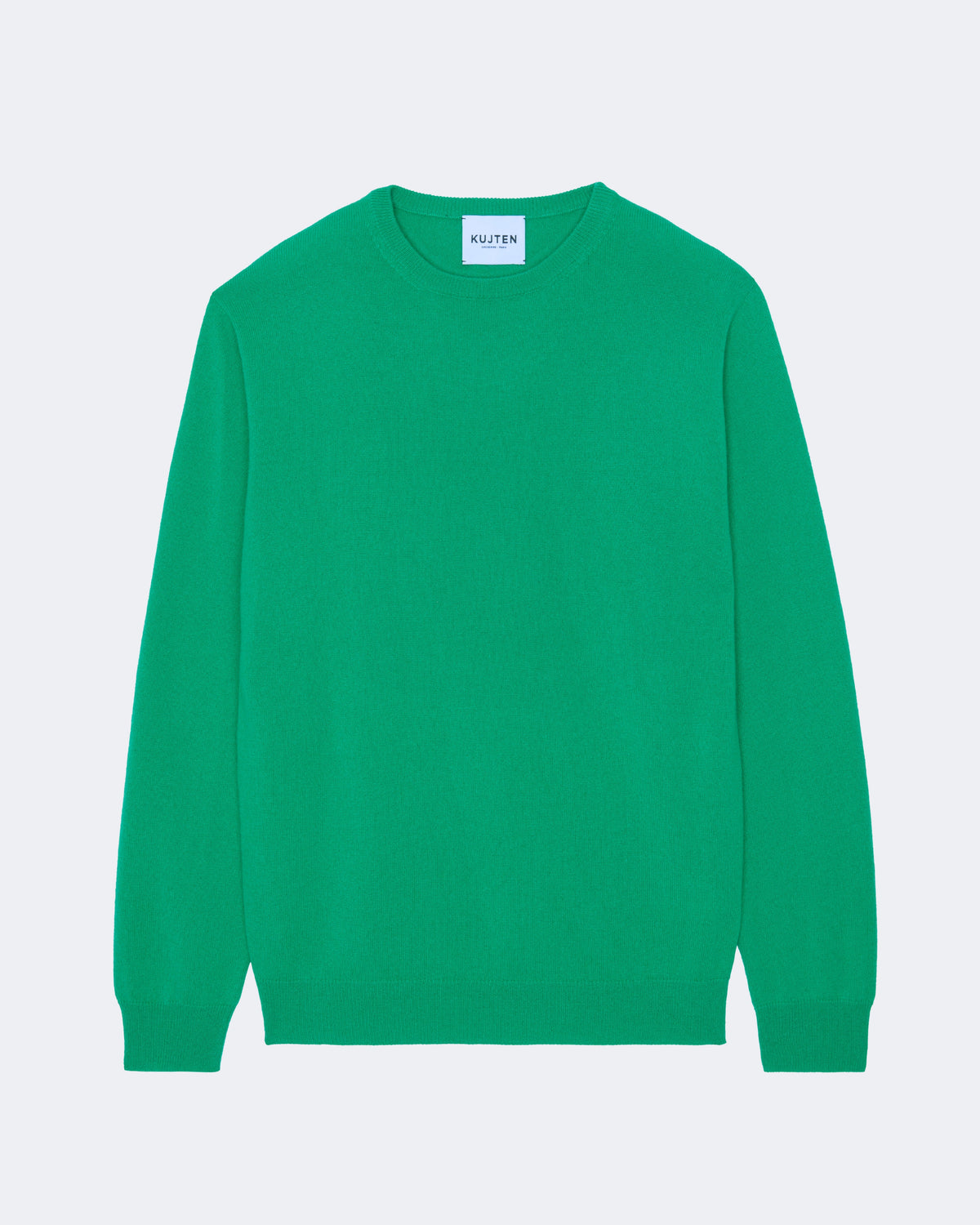Pull en cachemire vert pour homme - Kujten