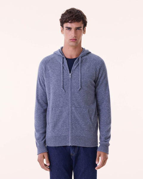 Gilet Rony gris flanelle - Image principale