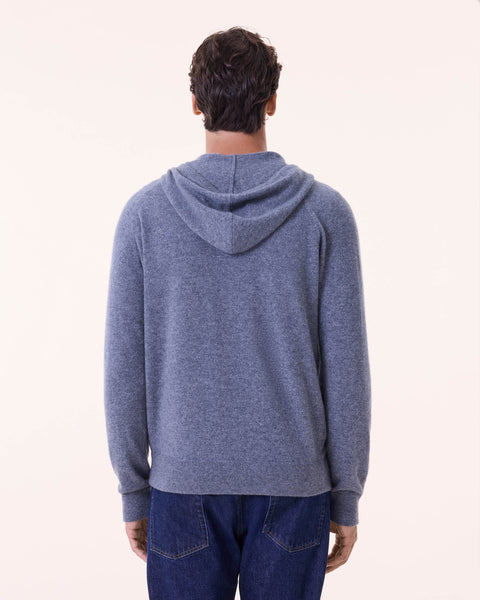 Gilet Rony gris flanelle - Image principale