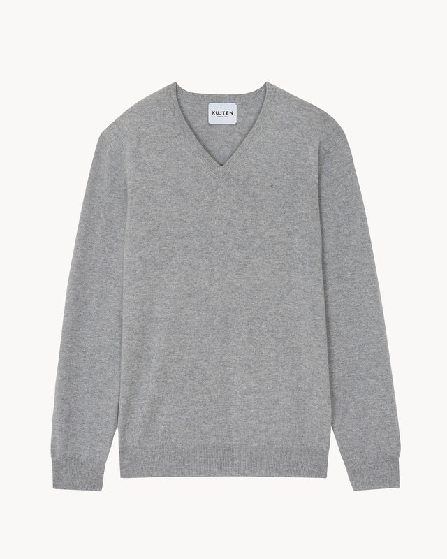 Sweater Vince marl gray - Image principale