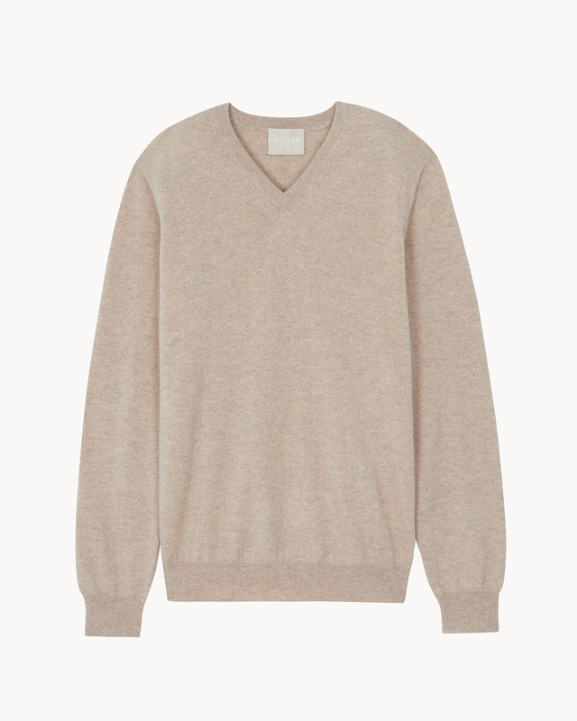 Sweater Vince marl beige - Image principale