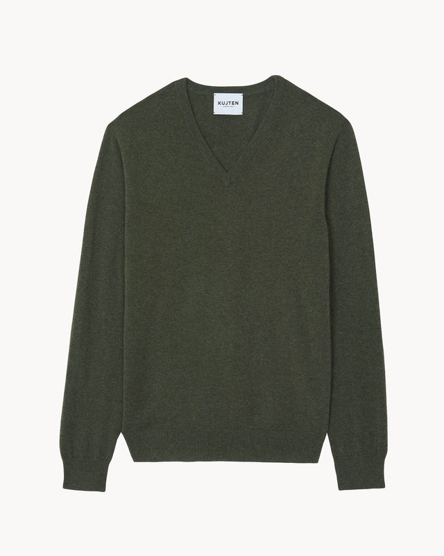 Sweater Vince dark khaki - Image principale