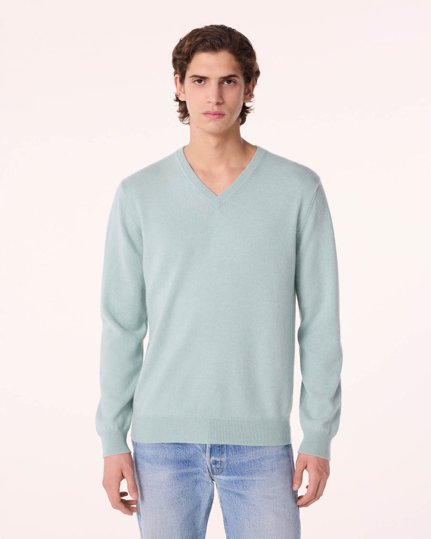 Pull Vince vert céladon