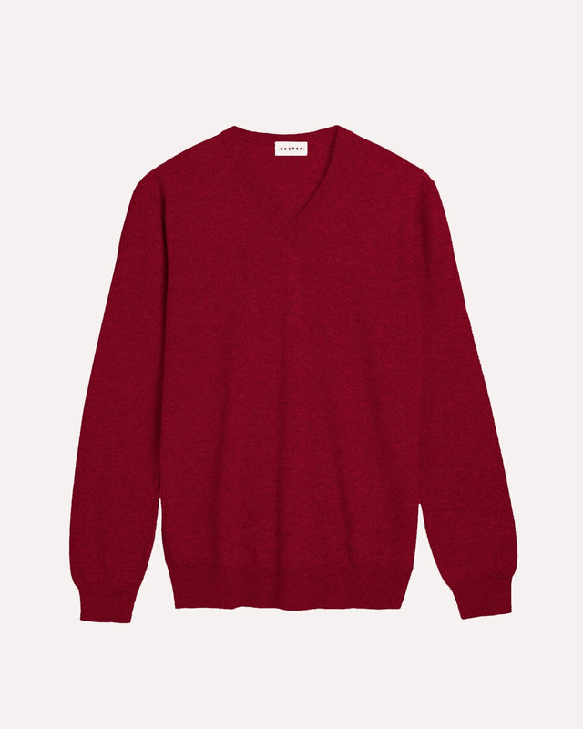 Sweater Vince cherry red - Image principale