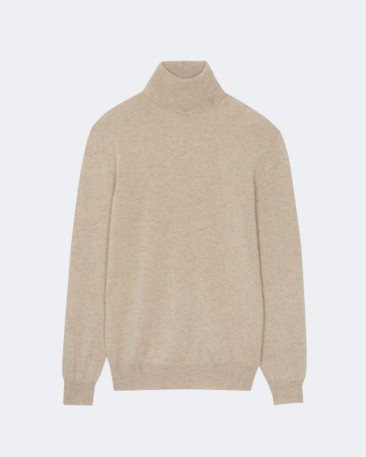 Pull en cachemire beige pour homme - Kujten packshot