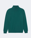 Pull en cachemire vert pour homme - Kujten packshot