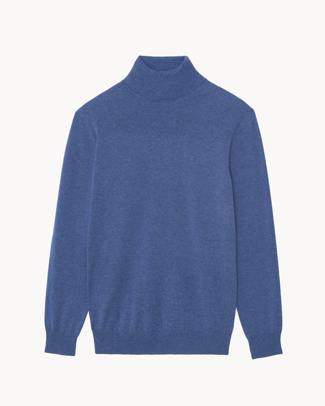 Pull Raph bleu denim - Image principale