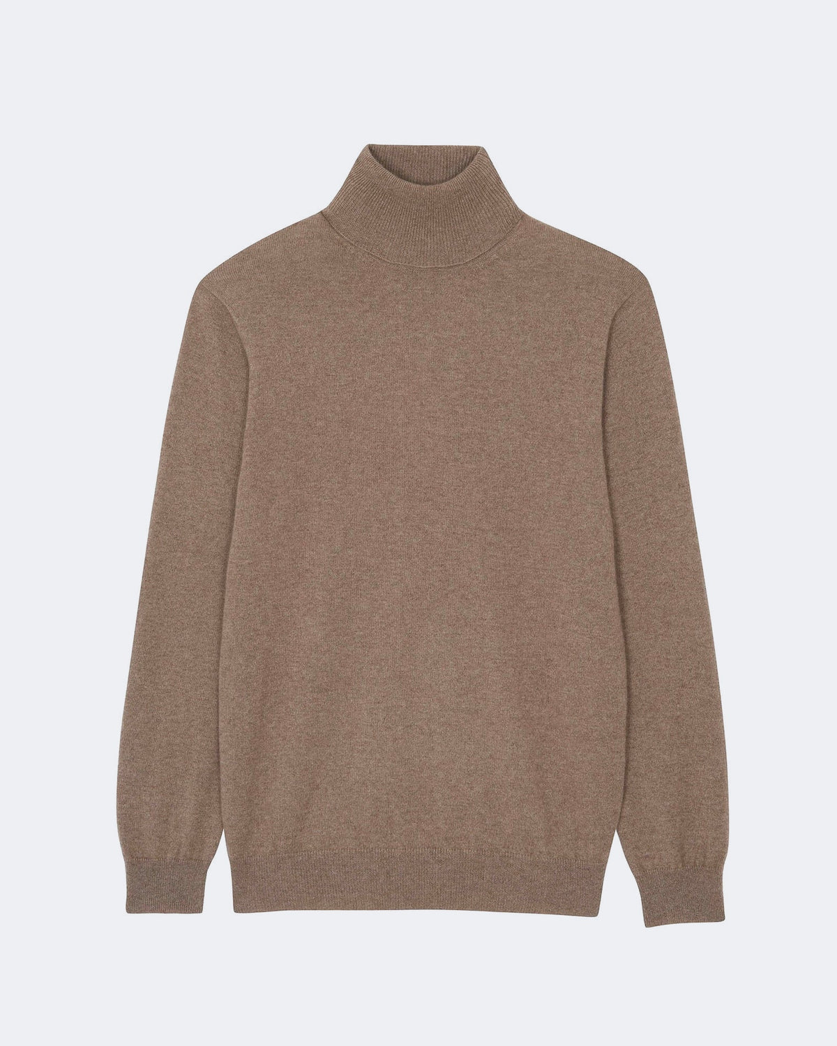 Pull en cachemire beige pour homme - Kujten packshot