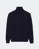 Pull en cachemire bleu pour homme - Kujten packshot