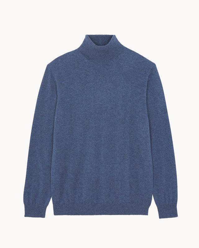 Pull Raph bleu denim - Image principale