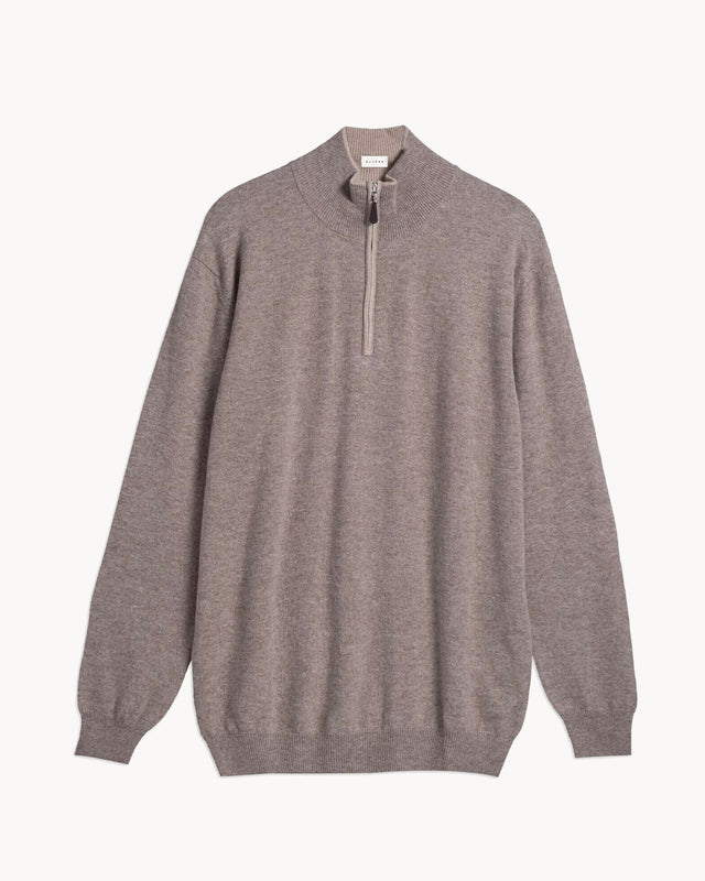 Pull Paul beige taupe chiné - Image principale