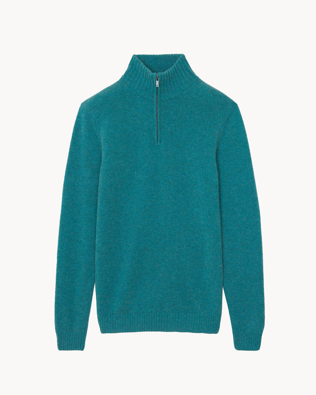 Pull Paul vert chiné - Image principale