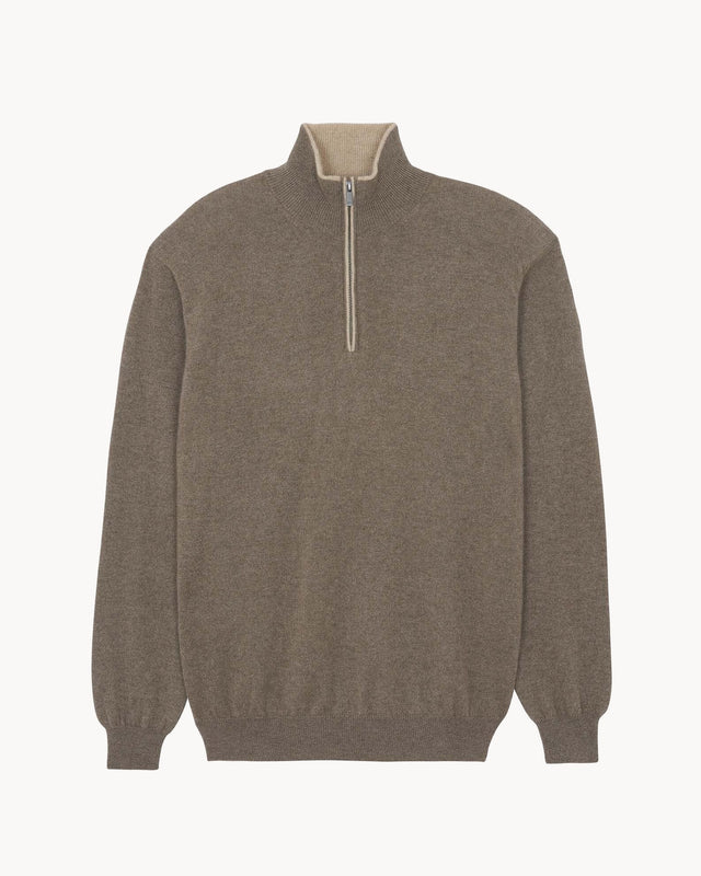 Pull Paul taupe - Image principale