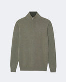 Pull en cachemire kaki pour homme - Kujten packshot