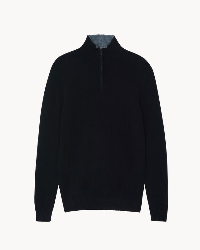 Pull Greg noir - Image principale