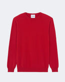 Pull en cachemire rouge pour homme - Kujten packshot