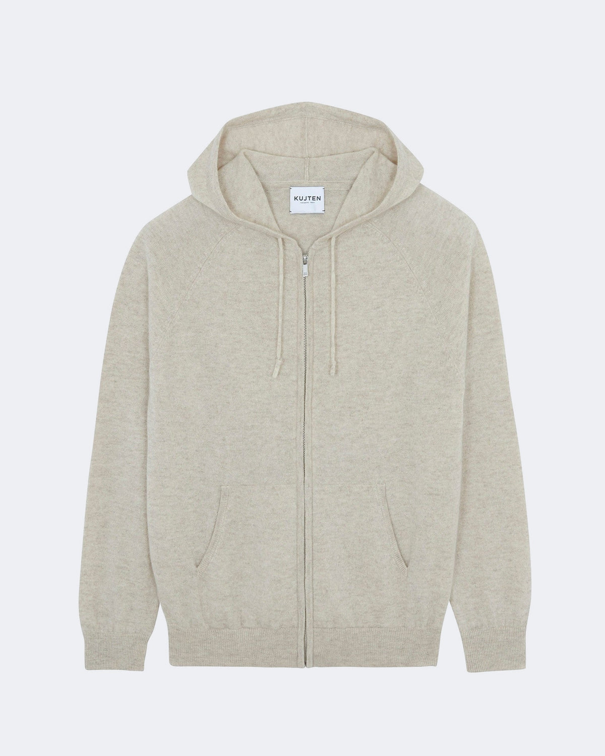 Gilet rony droit blanc beige - Kujten packshot