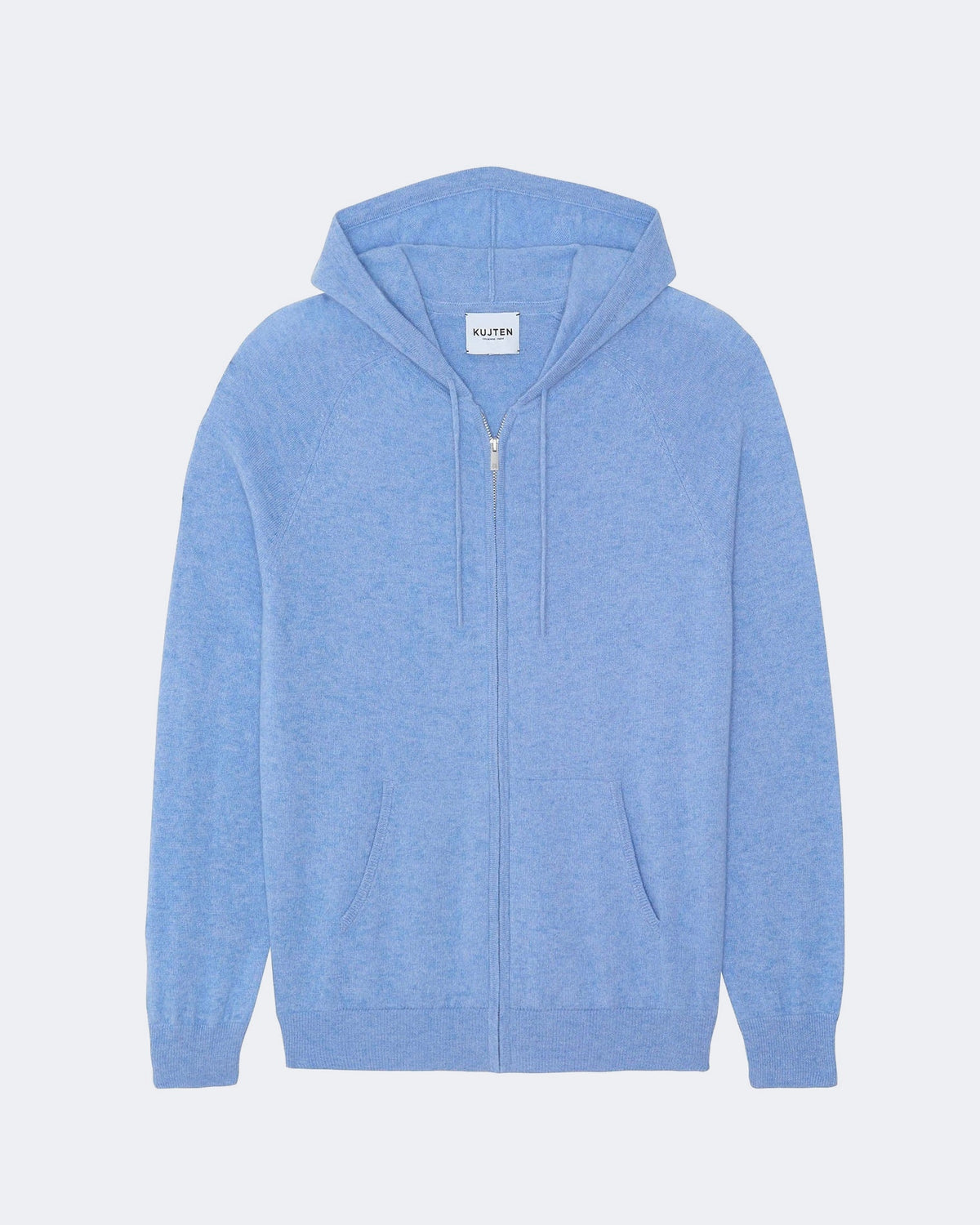 Gilet en cachemire bleu pour homme - Kujten packshot