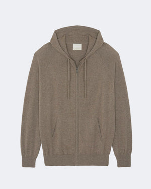 Gilet en cachemire beige pour homme - Kujten packshot
