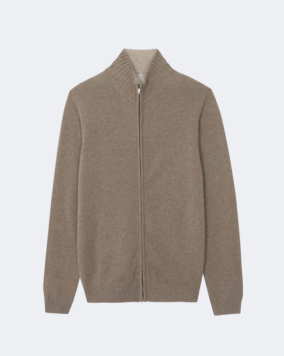Gilet en cachemire beige pour homme - Kujten packshot