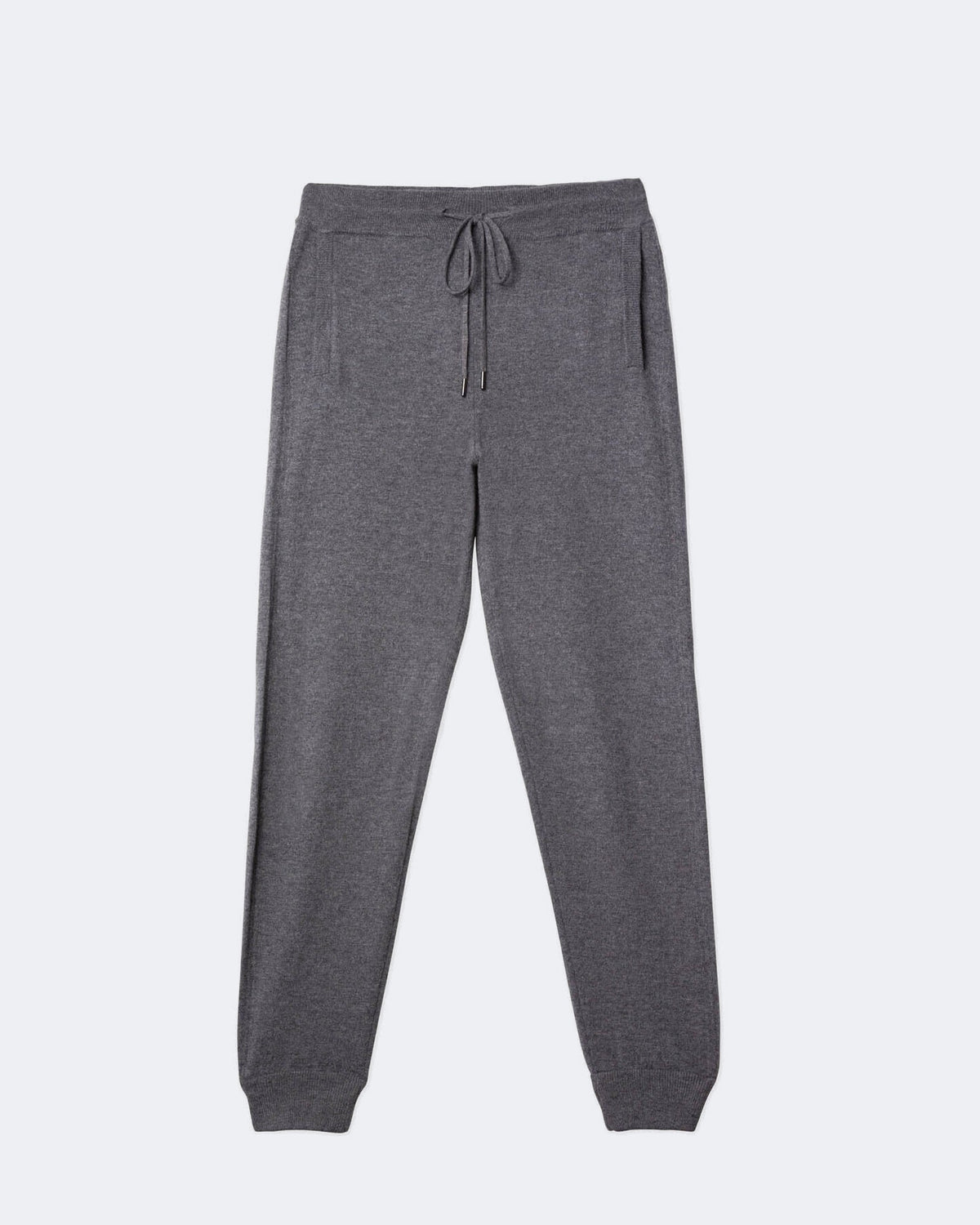 Jogging en cachemire gris pour homme - Kujten packshot