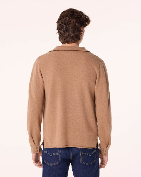 Shirt Julius camelo brown - Image principale