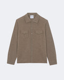 Gilet en cachemire beige pour homme - Kujten packshot