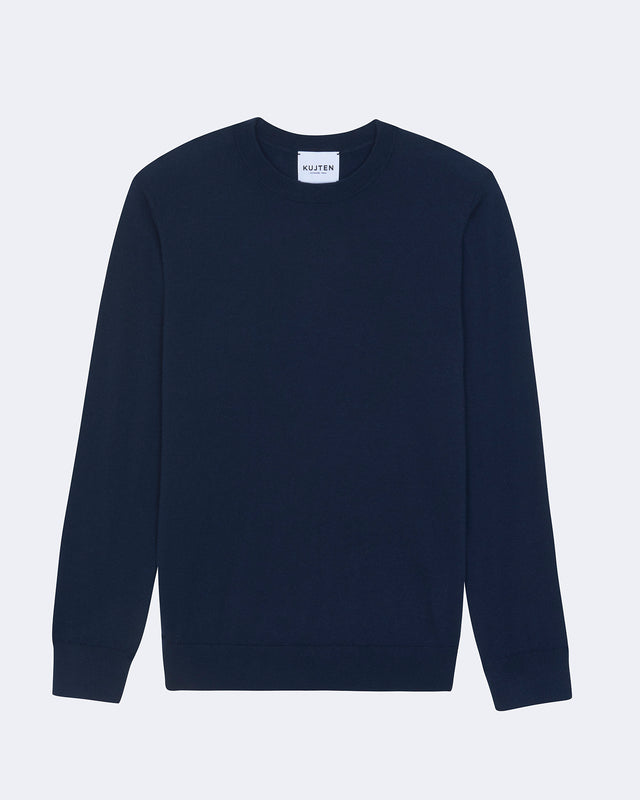 Sweater Edouard dark navy blue - Image principale